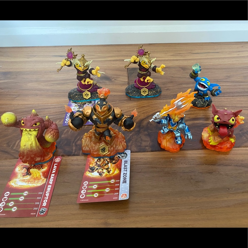 Fire and Magic Skylanders Set